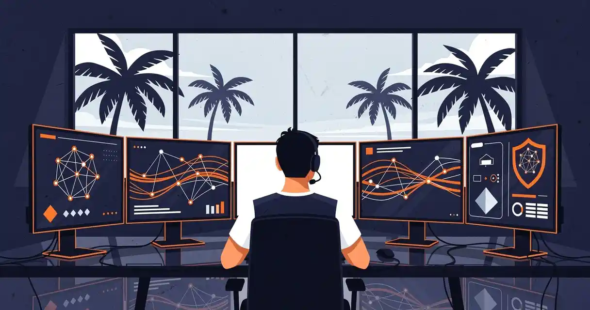 What industries are driving cybersecurity hiring in Florida?