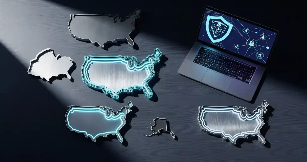 How do cybersecurity salaries compare across USA states?